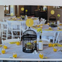 Bird Cage Centerpieces 