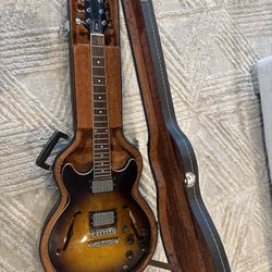 Ibanez MIJ Semi-Hollow – Sunburst – Japan – Original Case – Stable Neck Repair