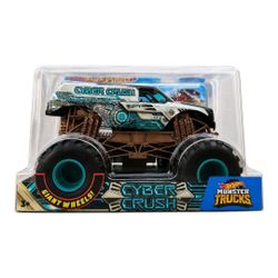Hot Wheels Monster Trucks Cyber Crush 1:24 Scale