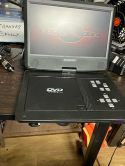 Huge  sylvania portable dvd  player