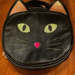 Black Cat Insulated Lunch Bag