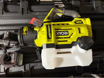 Ryobi 18V Cordless Electrostatic Sprayer Kit (Battery + Charger) – Like New