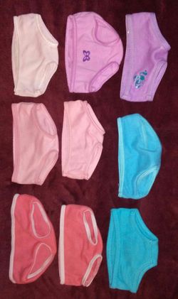 American Girl Doll Brand Doll Underwear!!!