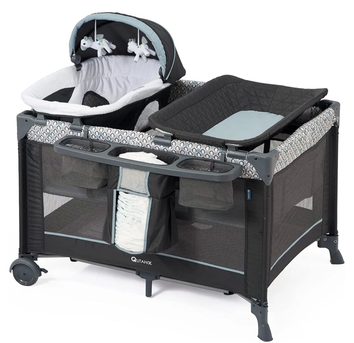 Pack And Play With Changer&Bassinet $150