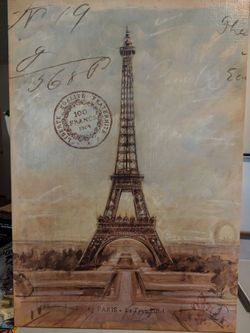 Eiffel Tower Painting