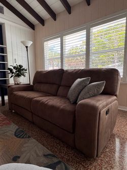 Micro fiber couch
