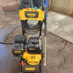 3400 Psi Dewalt Pressure Washer 
