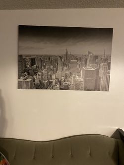Beautiful city picture frame