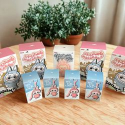 Labubus UNOPENED - BIE, Exciting Macaron, Pin For Love