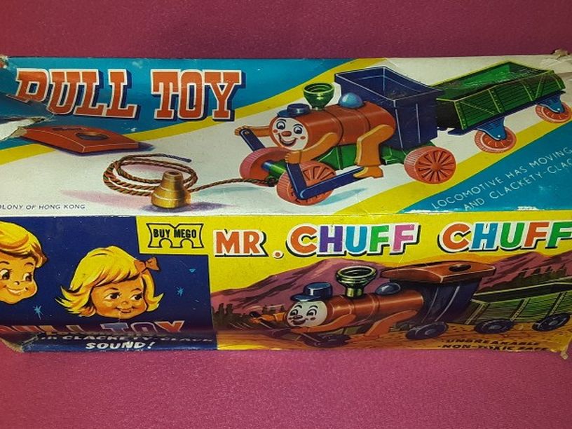 1960s "Mr. Chuff Chuff" Pull Toy