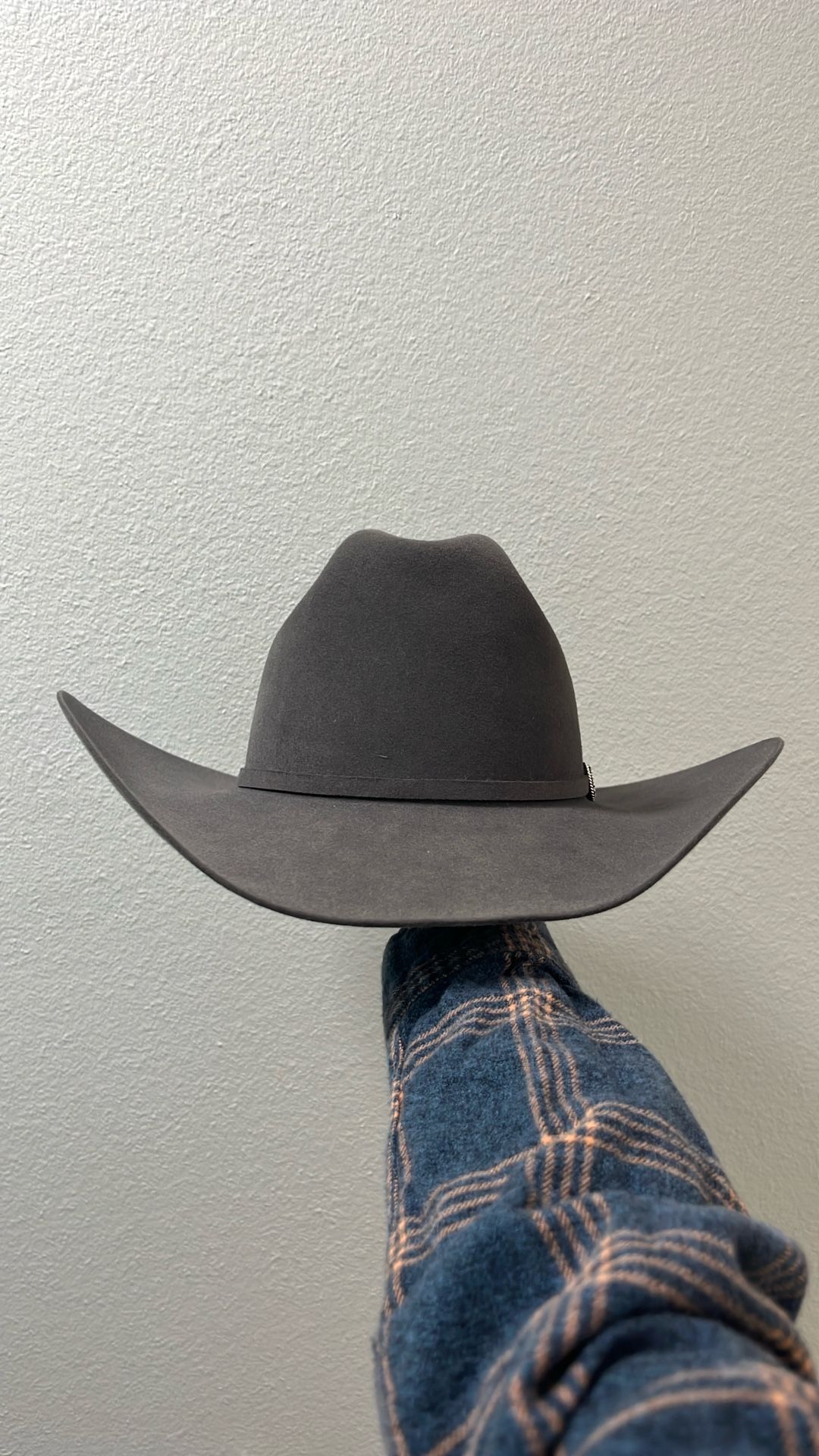 6X Stetson Cowboy Fur Felt Hat / With Brush 