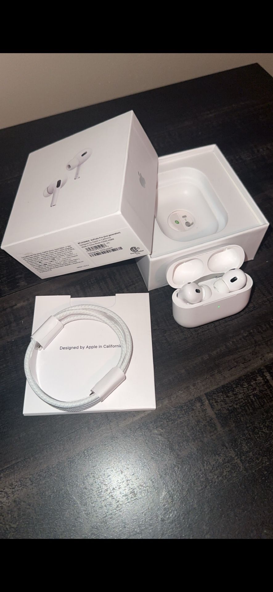 AirPod Pros 2nd Generation Noise Cancelling Earbuds With MagSafe Charging Case