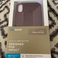 Speck Case iPhone Xs Max Purple/glitter 