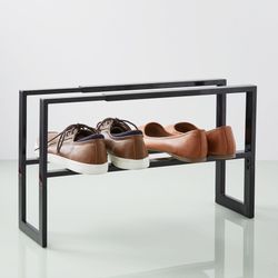 West Elm 2-tier Expandable Shoe Rack