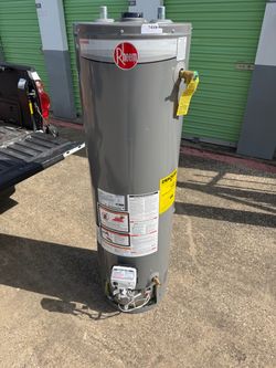 Rheem 29 gallon natural gas water heater