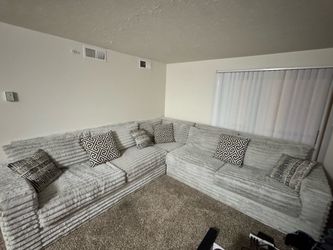 Oversized Modular Cloud Sectional Couch