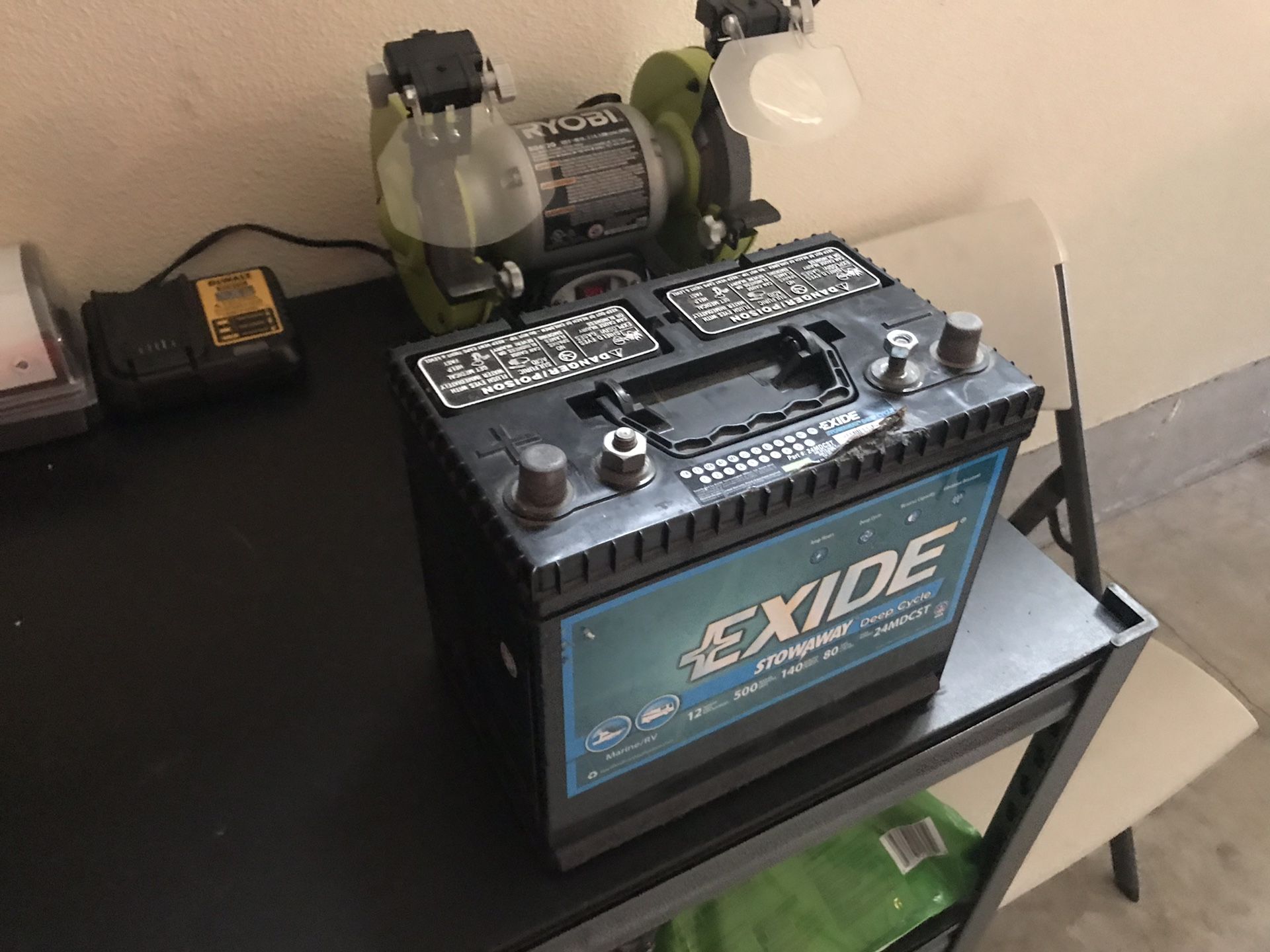 EXIDE Stowaway Deep Cycle RV Marine Battery