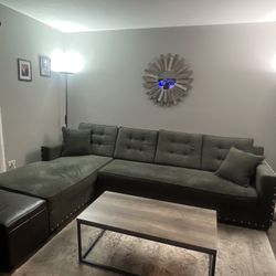 Grey Sectional Sofa 