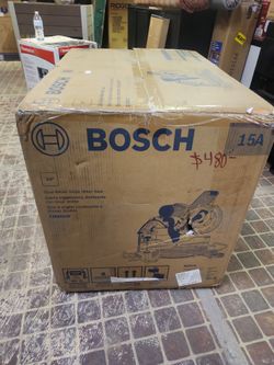 Bosch
15 Amp Corded 10 in. Dual-Bevel Sliding Glide Miter Saw with 60-Tooth Carbide Saw Blade
