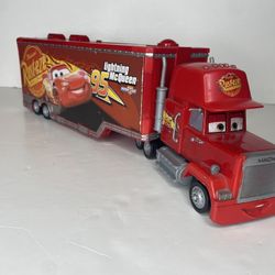 Disney Pixar cars Mack truck hauler