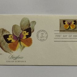 First Day of Issue Envelope and Stamp 