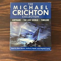 Michael Crichton Audio Book CD