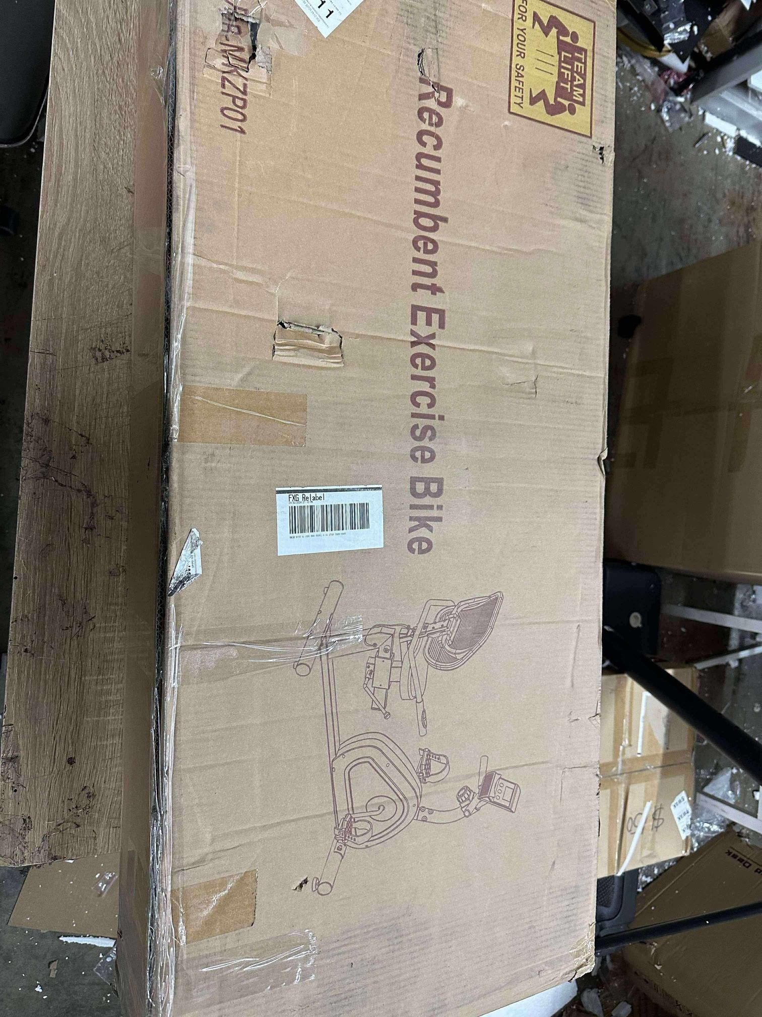 Recumbent Exercise Bike for Home Magnetic Stationary Bike for Adult Seniors(new in box)