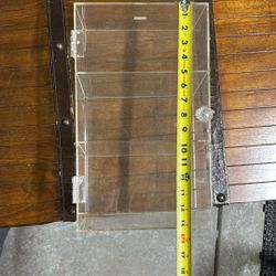 See Through, Plastic Display Case