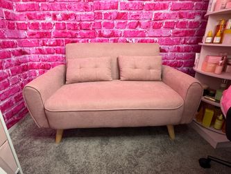 Small Pink Sofa
