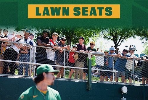 Lawn Tickets Athletics-Sutter Health park