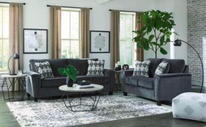 Ashley Brand Sofa And Love Seat Couch Set