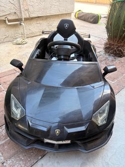 Kids electric lambo