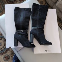 Lauren Conrad Black Boots Ladies Size 10