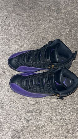 Purple Jordan 12s