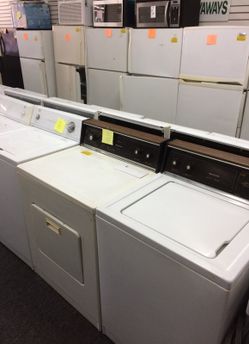 Used washer and dryer starting at $299 30 days warranty