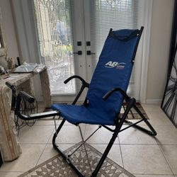 Ab Lounge Sport Lounger Core Abdominal Chair Resistance Exercise Machine