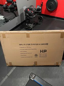 Hydro Planet T5 Grow Light 4ft 8 Bulbs Fixture New in Box