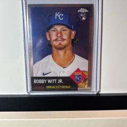 🔥 2022 Topps Chrome Platinum Anniversary — Bobby Witt Jr. #61