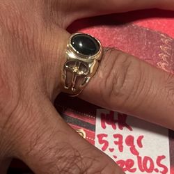 14K Solid Gold Ring For Wedding 5.6Gr Size 10.5