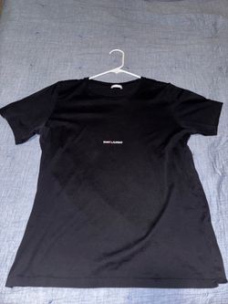 “YSL” Yves Saint Laurent  logo T-Shirt