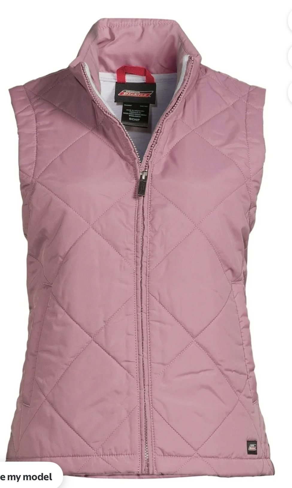NWT Genuine Dickies women water resistant quilted vest Size S
