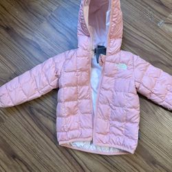 The North Face Light Pink Quilted Jacket