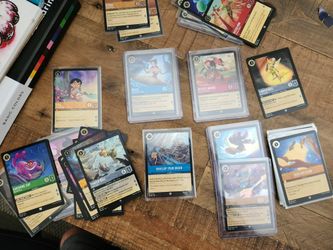 Lorcana-singles-rare-super Rare-legendary-enchanted
