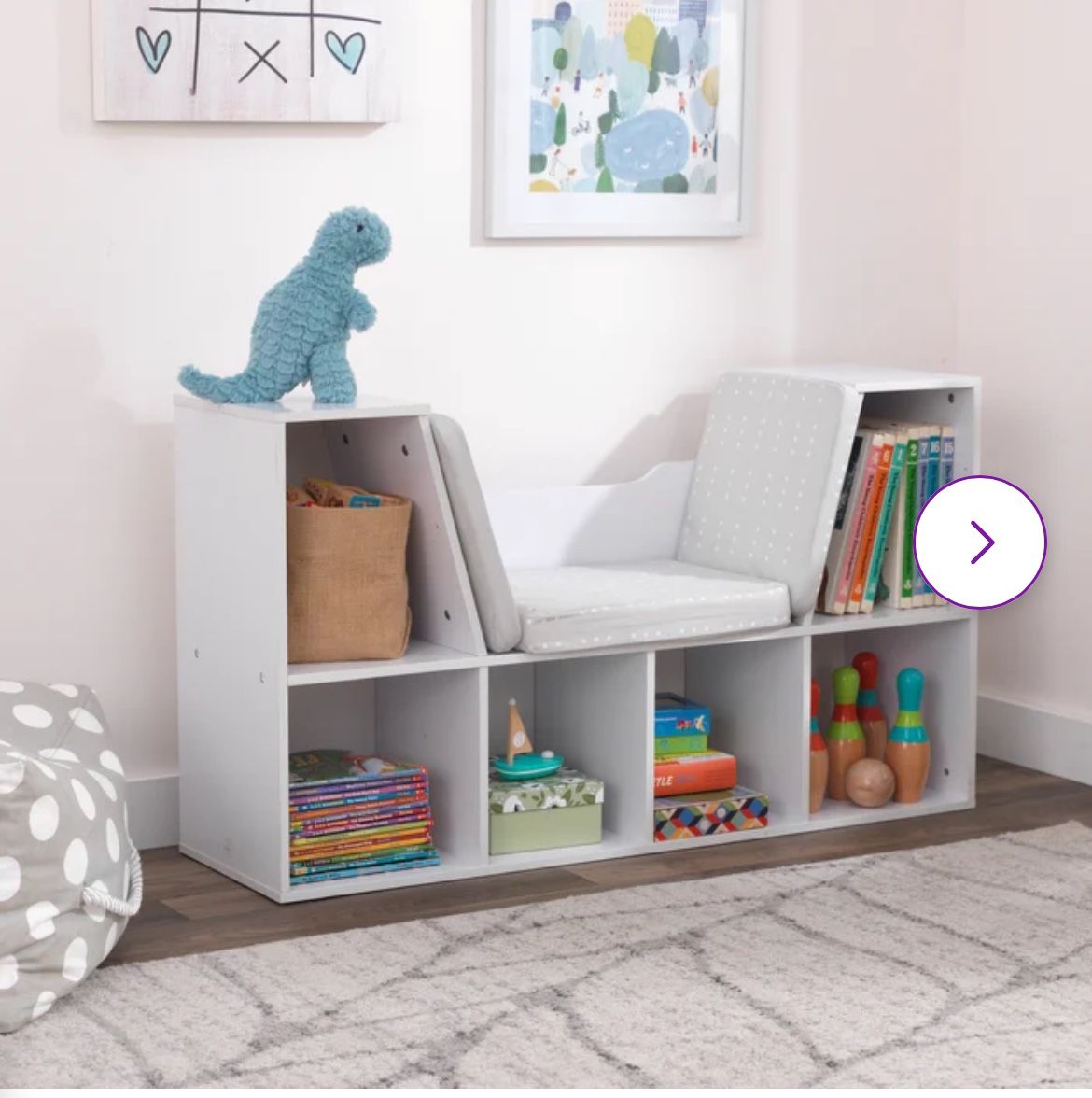 Bookcase With Reading Nook Kidkraft 