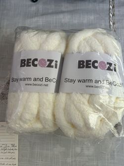 Becozi Jumbo Chenille Yarn- Two-Piece