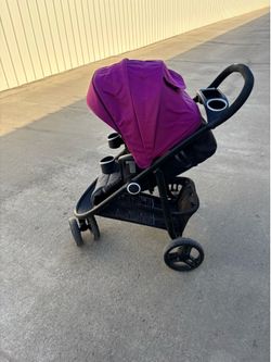 Graco pink stroller
