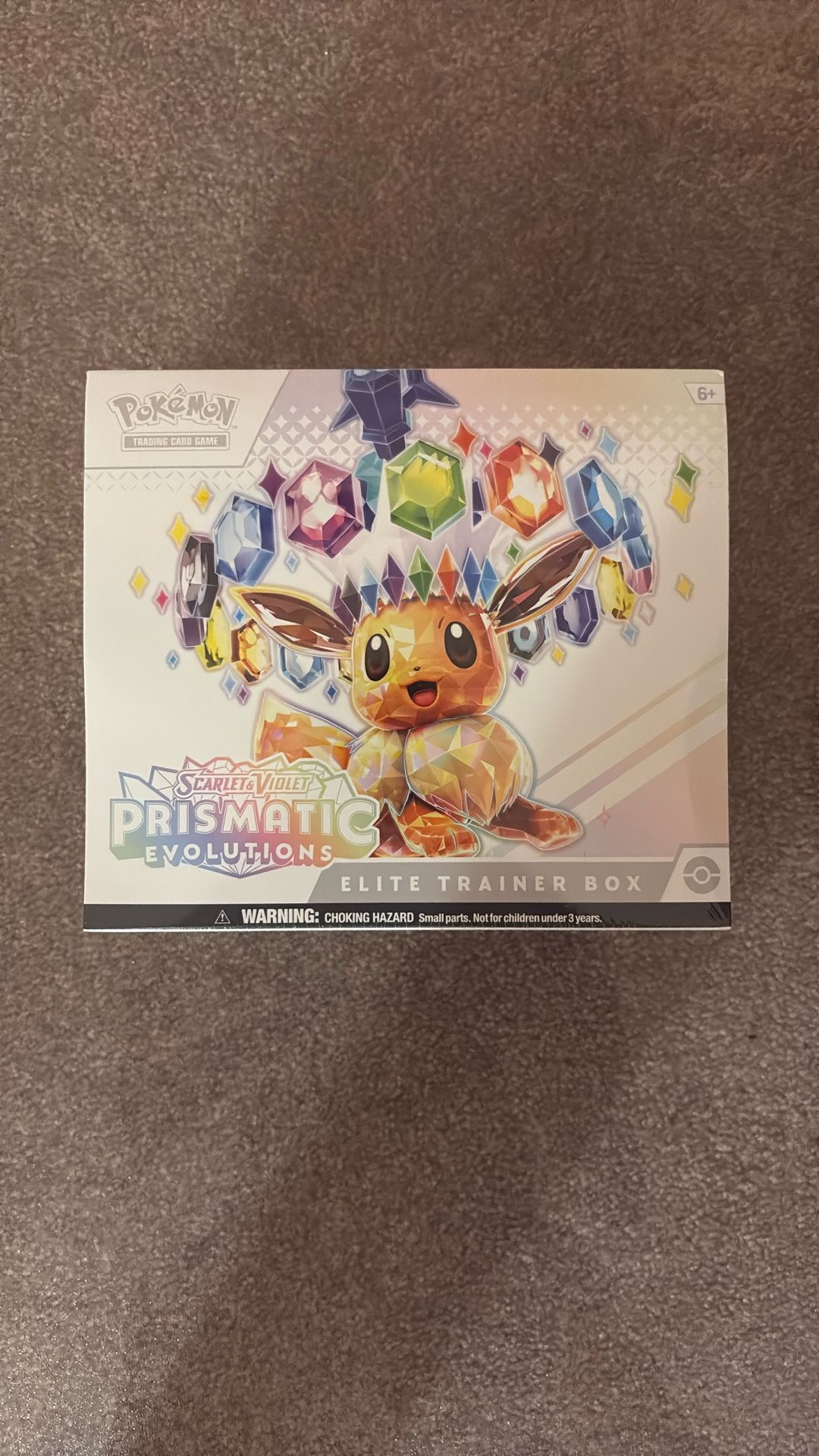 Prismatic Evolutions ETB Pokemon Cards Elite Trainer Box