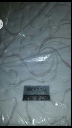 ROYAL EURO PILLOW TOP QUEEN SIZE MATTRESS DELIVERY BOX SPRING AVAILABLE