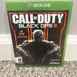 Xbox One Call Of Duty Black Ops 3