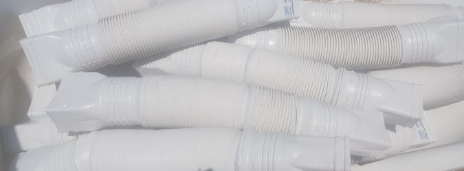 Downspout $1 Vinyl Drain Extension 